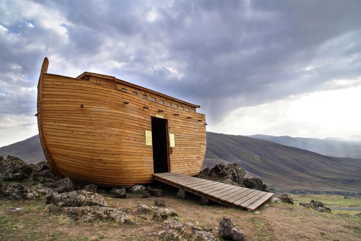 Die Arche Noah: Ein Bild auf die Taufe