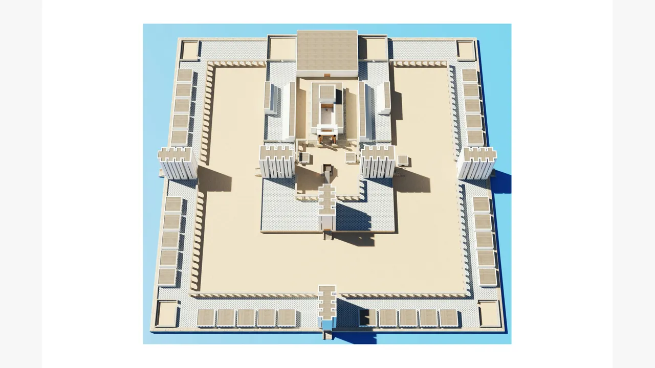 Preview for Tempelanlage in Hesekiel (3D)