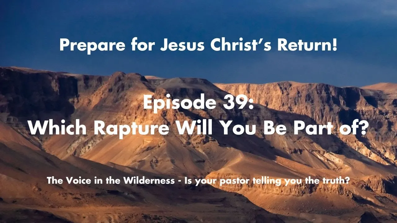 Which Rapture Will You Be Part of? Pre, Mid, or Post-Trib?