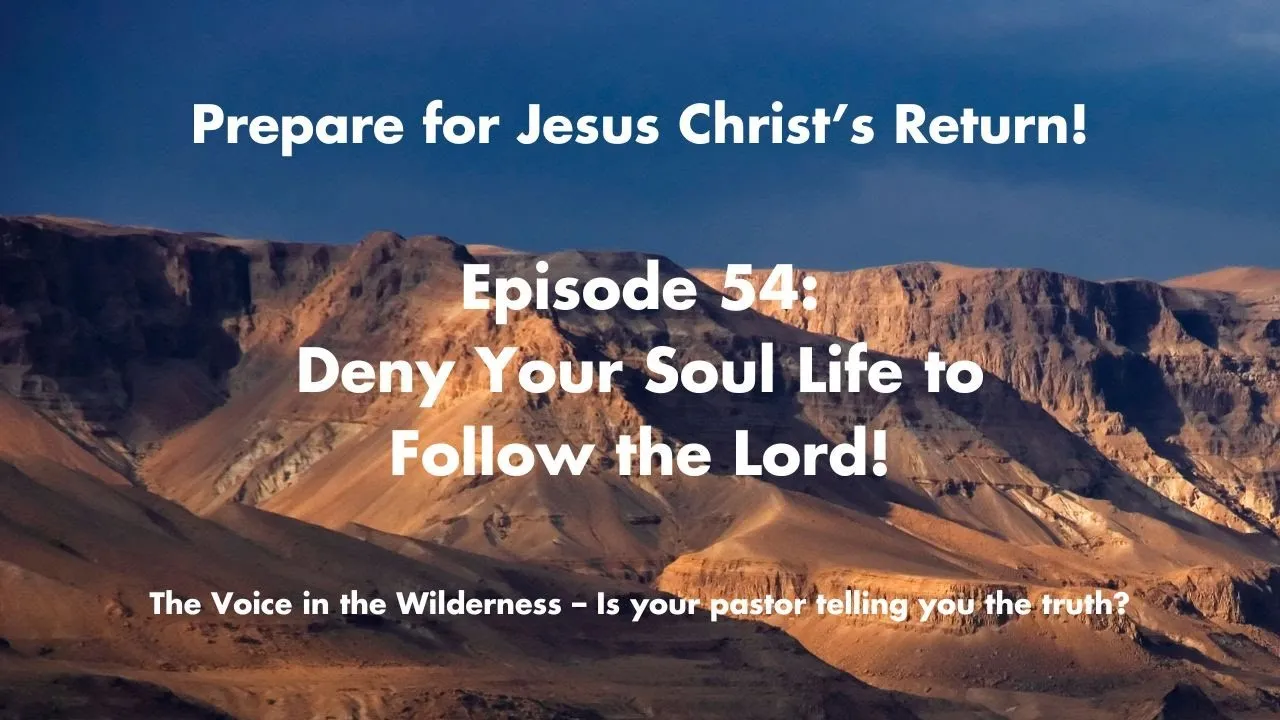 Deny Yourself and Follow Christ: How to Be Ready for His Kingdom
