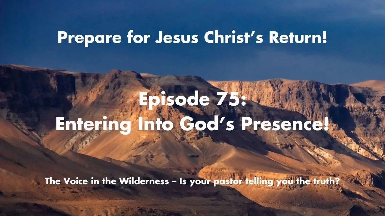Entering into God’s Presence: The Ultimate Goal of the Holy Priesthood
