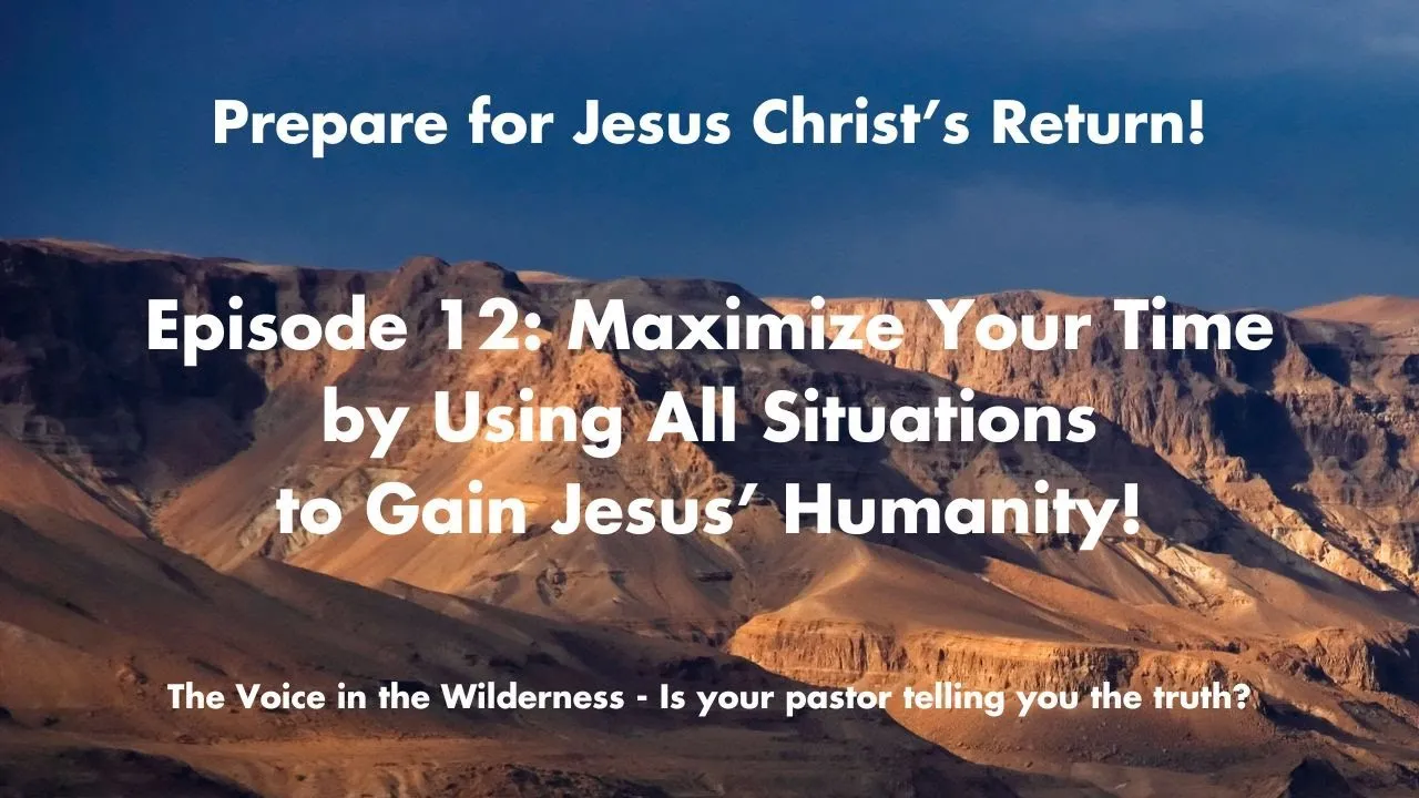 Preparing for Christ Amid Life's Demands - From Rough Humanity to Kings & Priests
