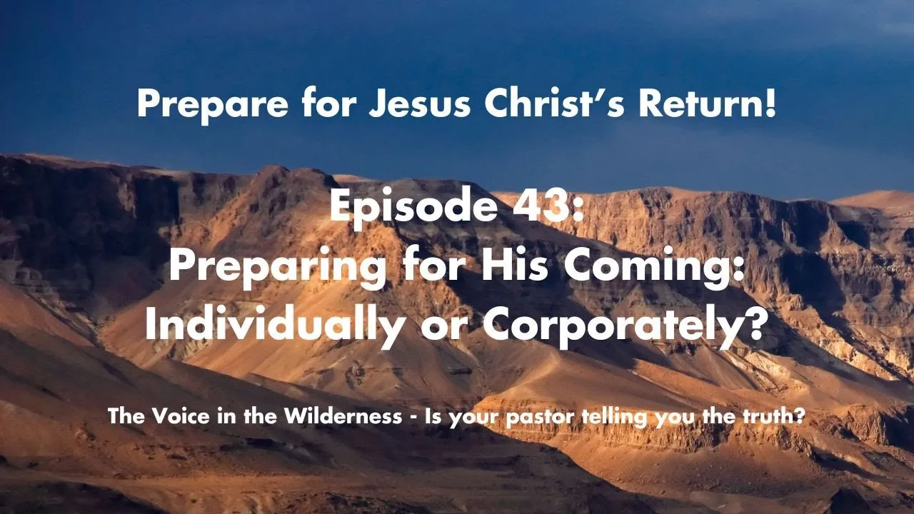 Are You Preparing for Christ’s Return Alone or With the Church?