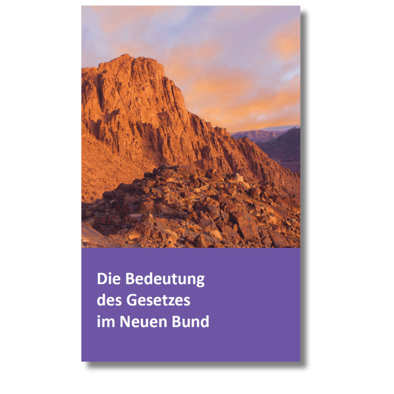 Die Bedeutung des Gesetzes im Neuen Bund