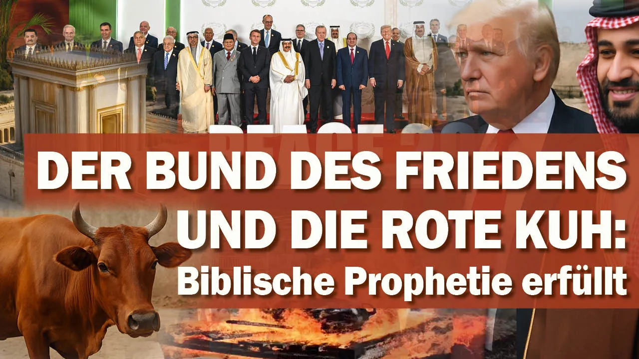Der Bund des Friedens und die rote Kuh in Israel: Biblische Prophetie erfüllt