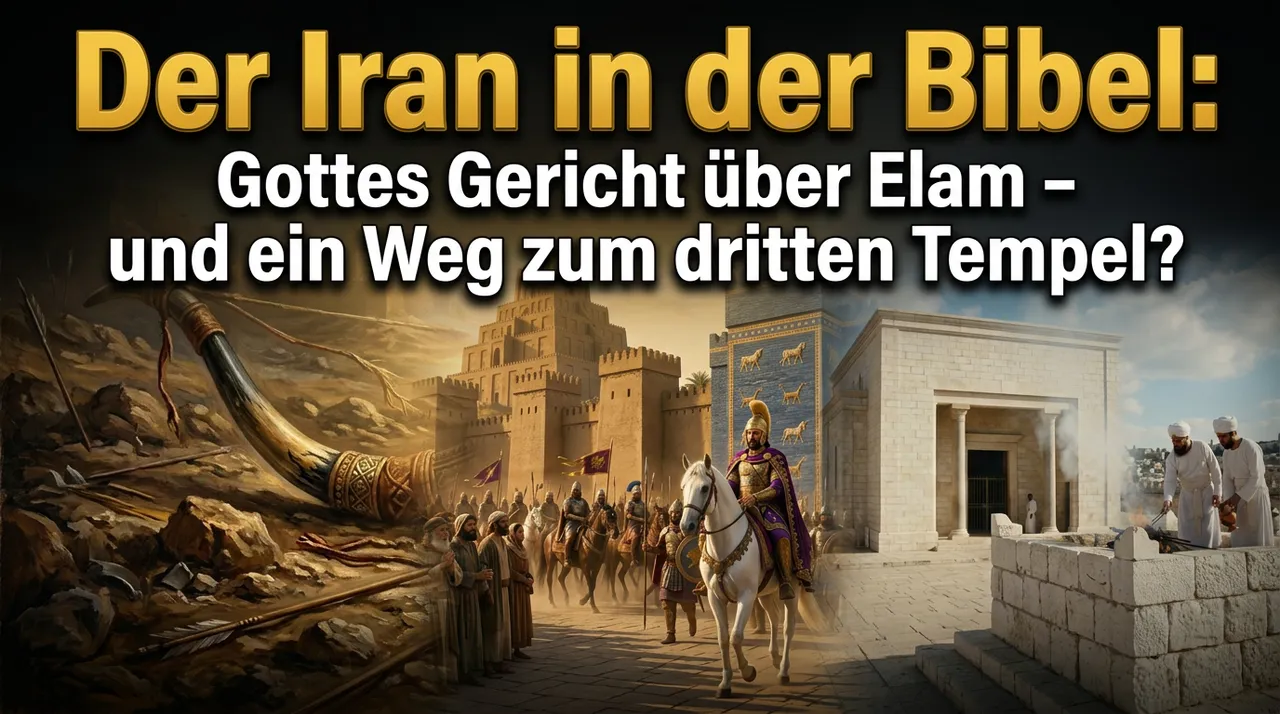 Der Iran in der Bibel: Gottes Gericht über Elam – und ein Weg zum dritten Tempel?